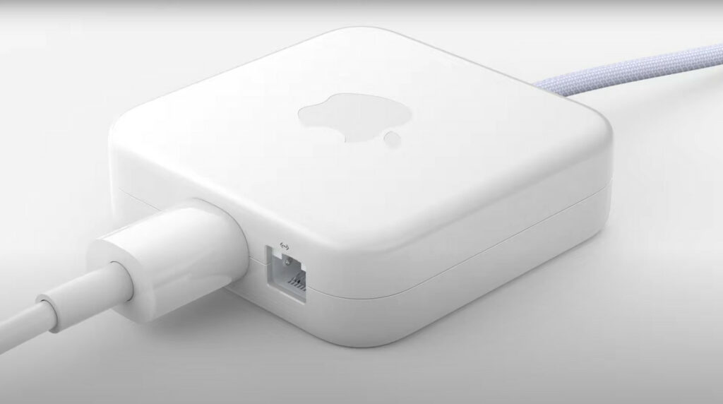 imac ethernet port power
