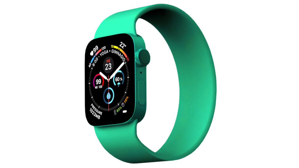 Green Apple Watch
