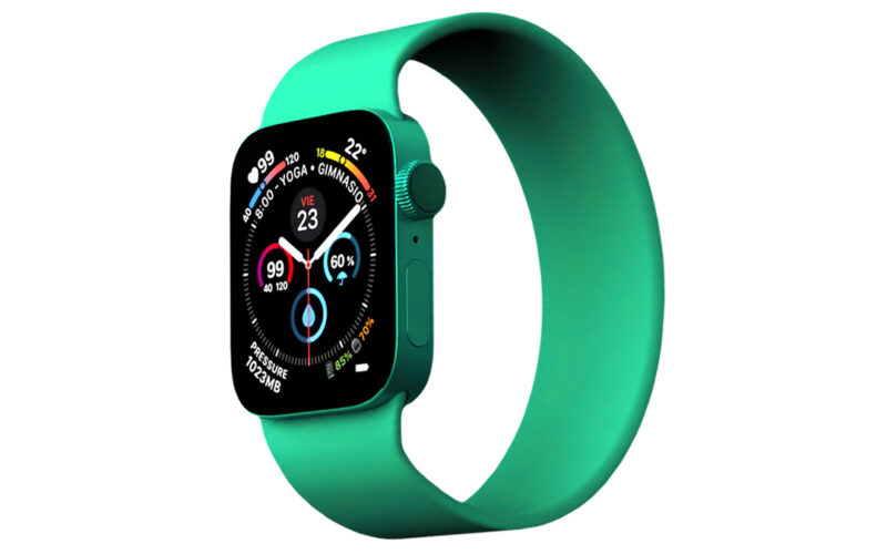 Green Apple Watch