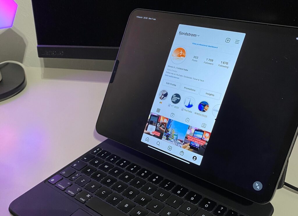iPadOS 15 iPhone apps in landscape