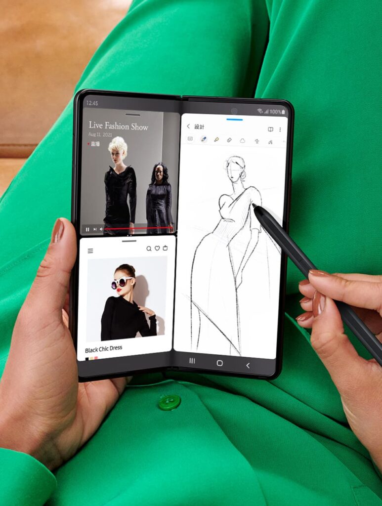 galaxy z fold3 5g highlights multitasking main