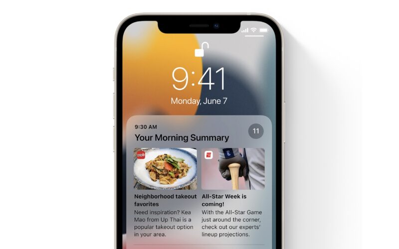 notification summary 1