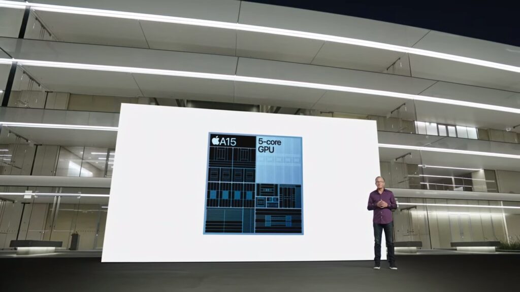 A15 5 core gpu