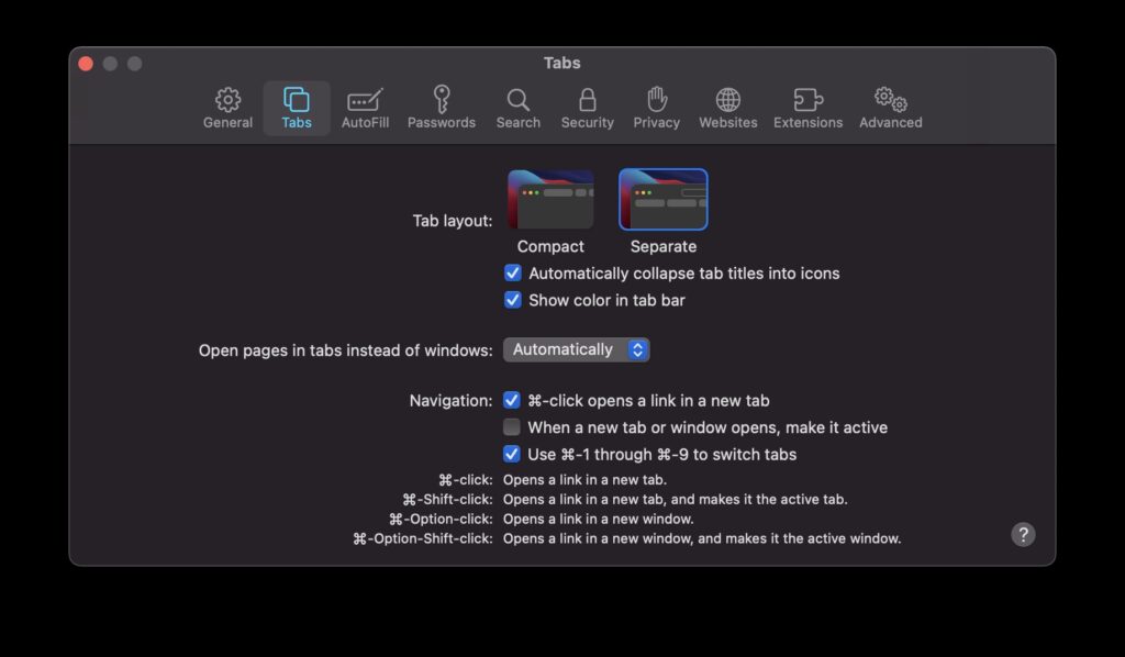 safari setting 2