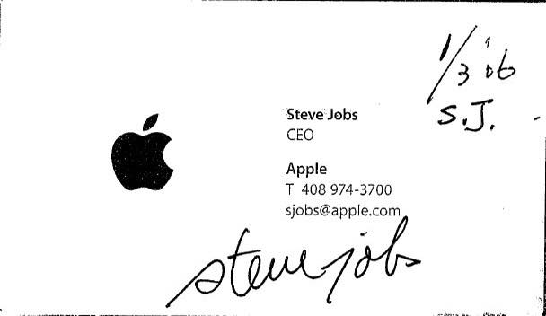 stevejobs namecard