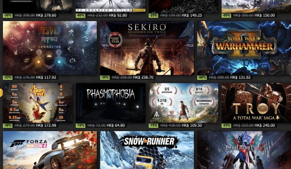 steam discount