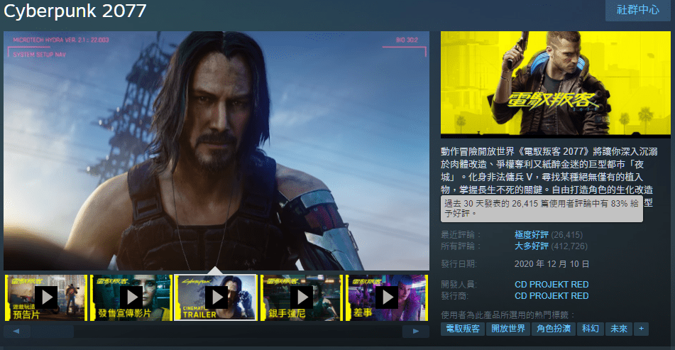 2077 Steam