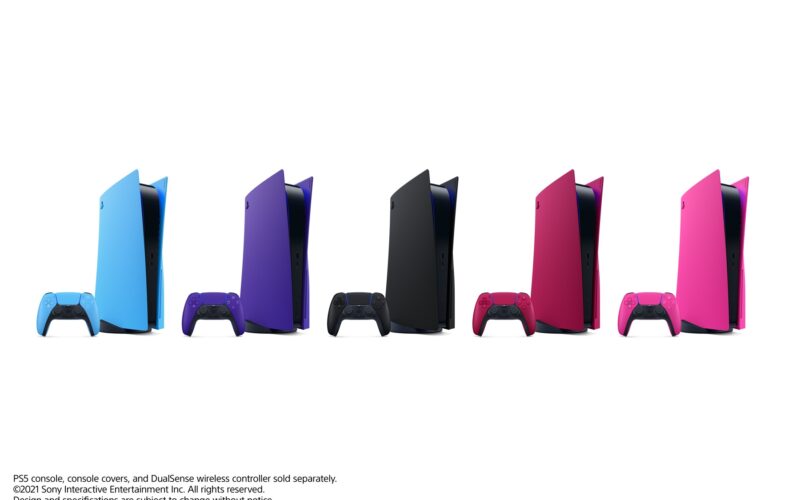 Galaxy PS5 Console Cover