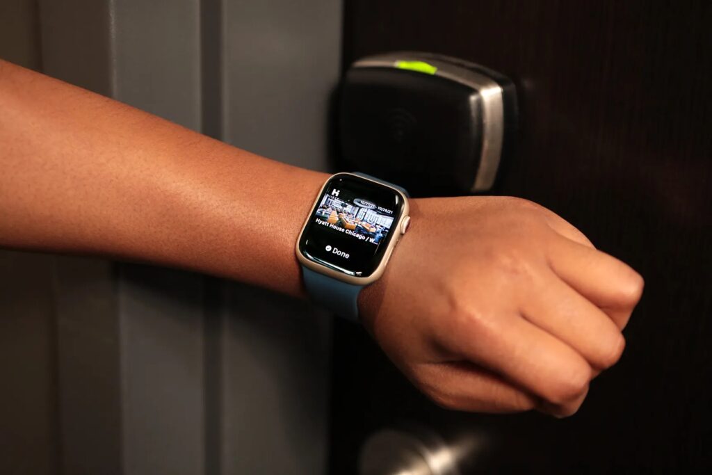 hyatt apple watch unlock