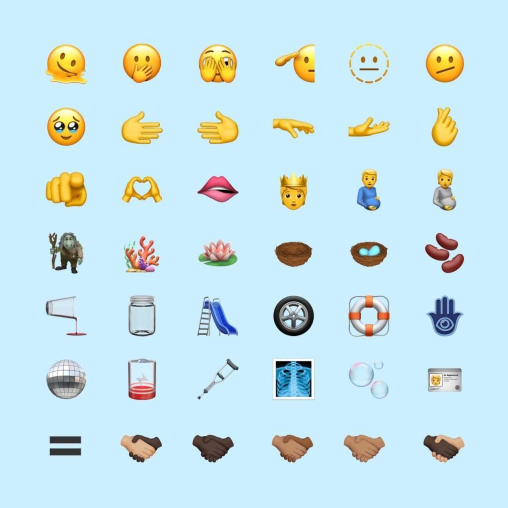 new emojis ios 15 4 emojiepdia