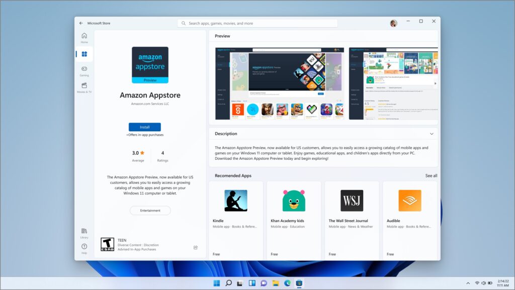 windows11 app