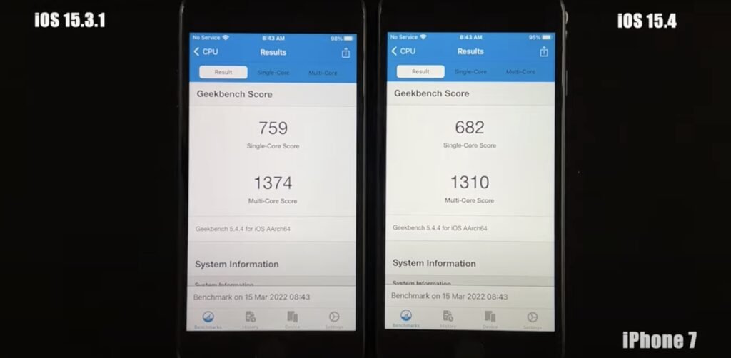iphone7 benchmark