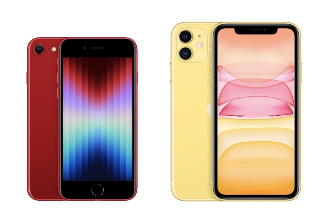 iphonese vs iphone11