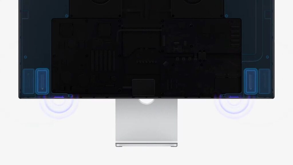 studio display sound