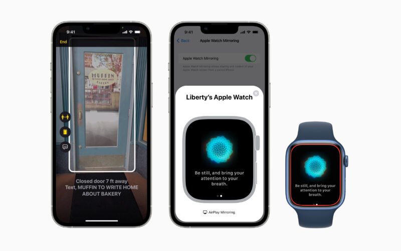 Apple Accessibility OS features 2022 hero
