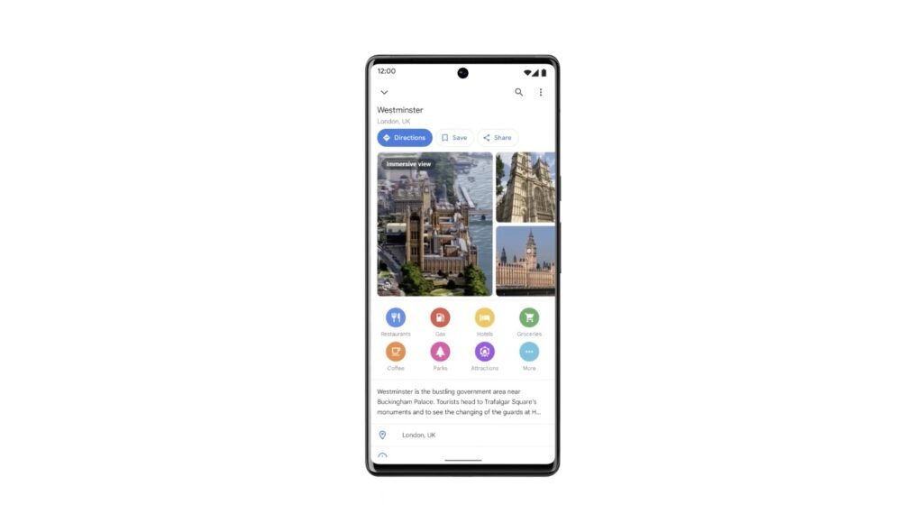 google map Immersive