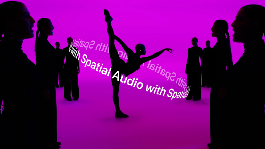 All new AirPods with Spatial Audio