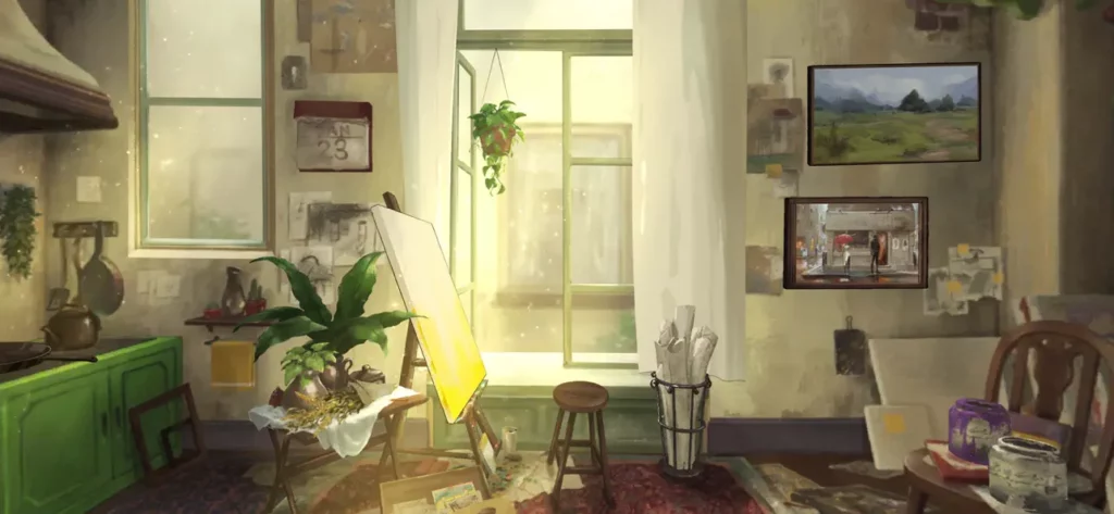 Behind the Frame 1