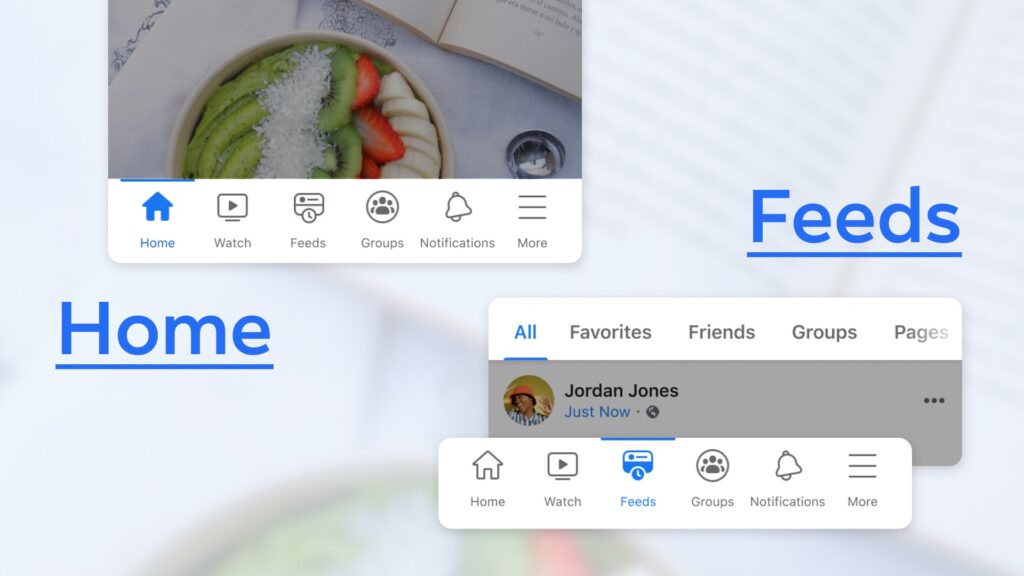 fb new home
