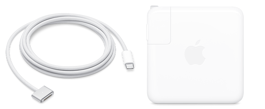 96w usb c power adapter magsafe 3 charge cable