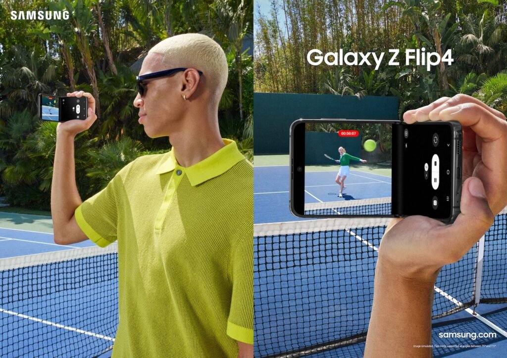 galaxy zflip4 camcorderstyle