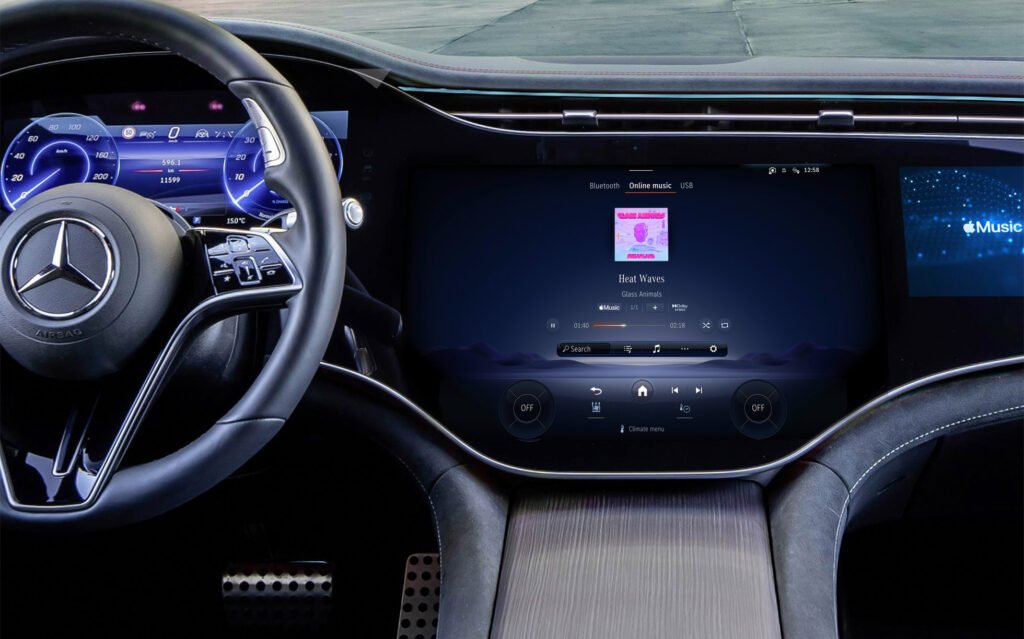 Apple Mercedes Spatial Audio close up hero big.jpg.large 2x 2