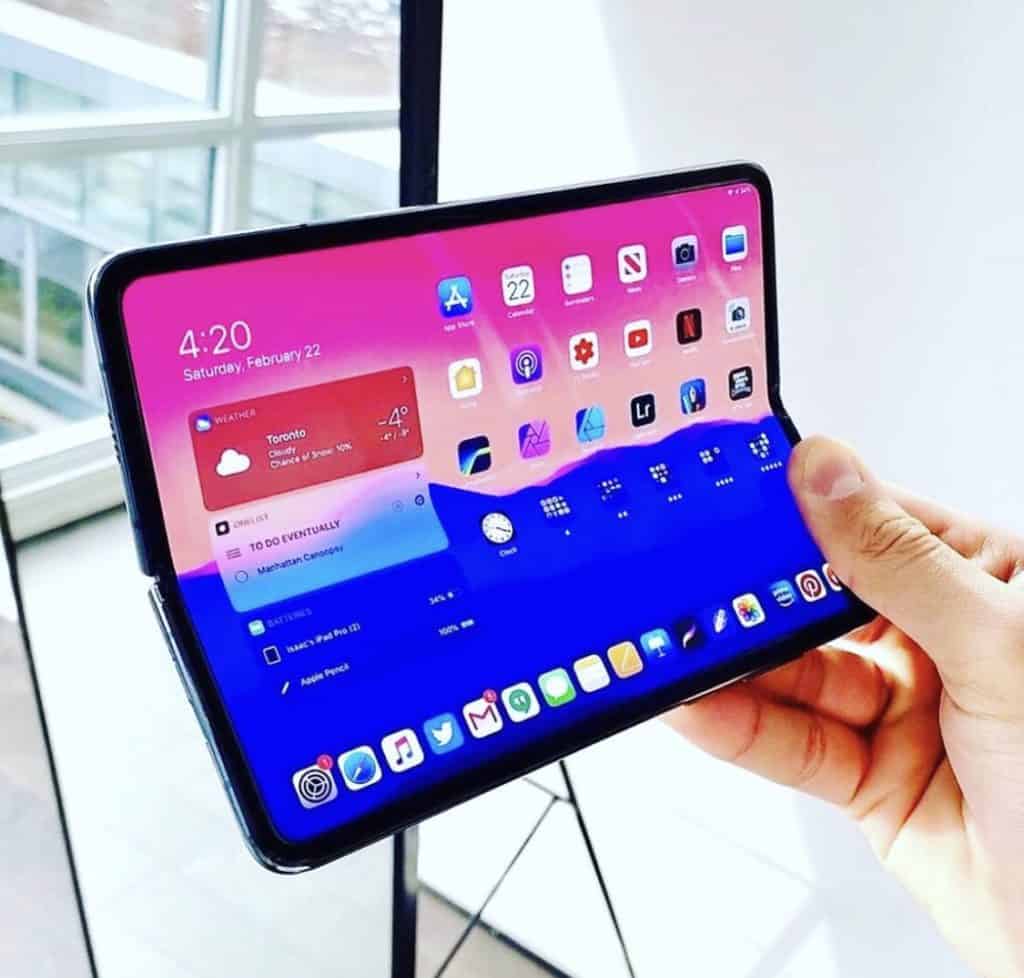 foldable ipad