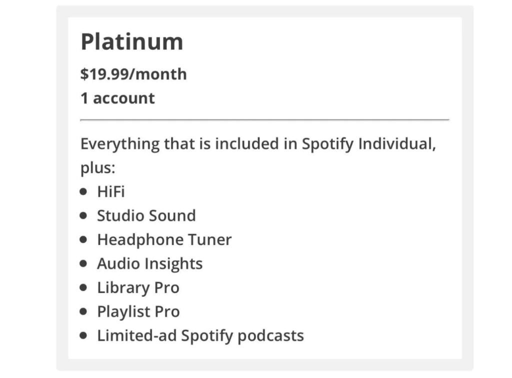 spotify hifi