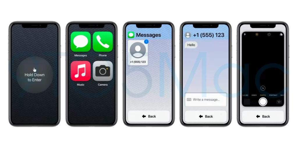 Custom Accessibility Mode iOS 16.2 beta screenshots