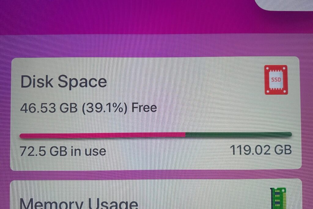 apple tv space