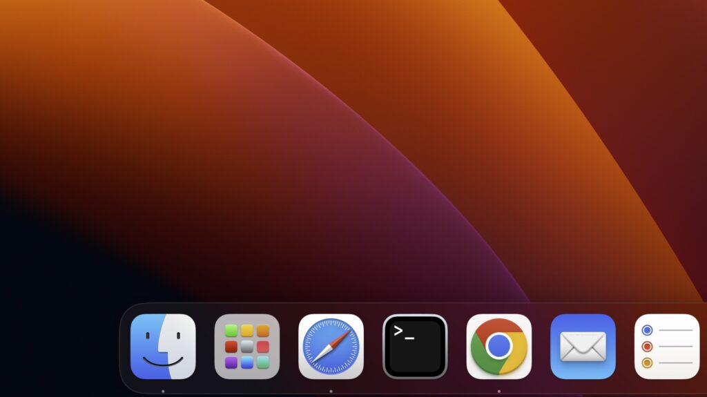 mac dock