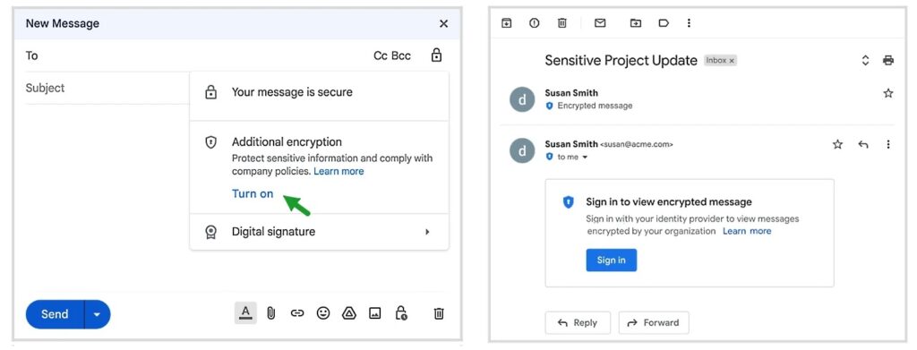 gmail end to end