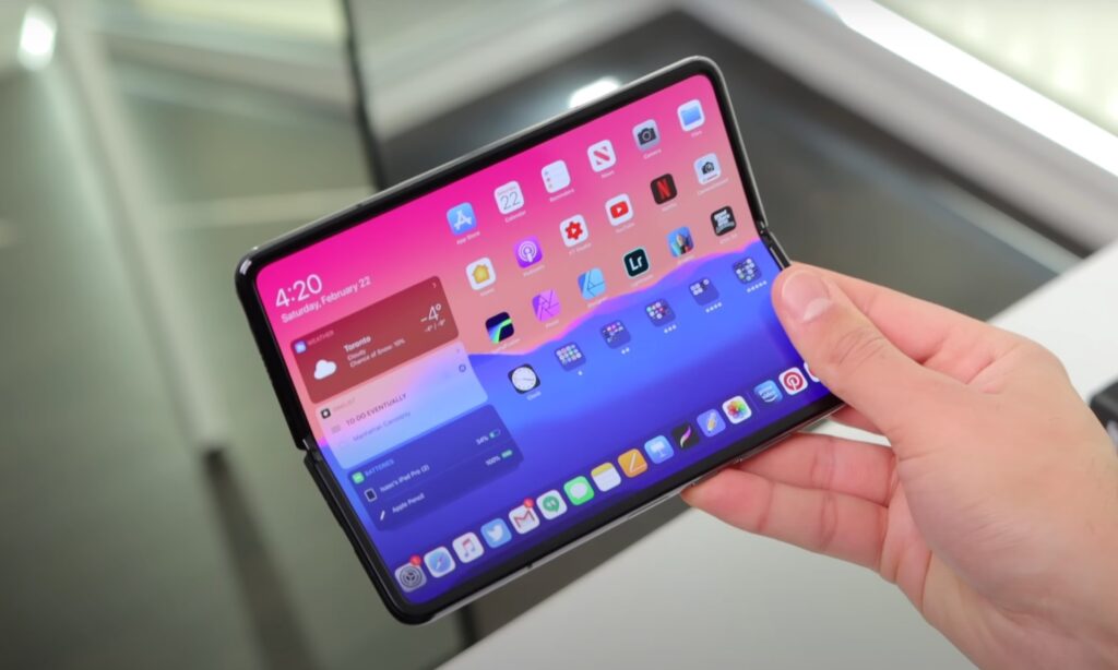 foldable iPad concept