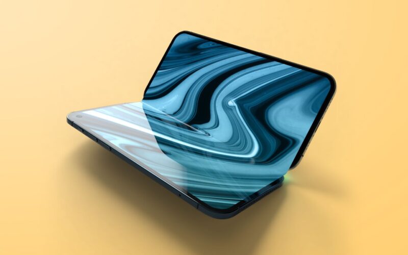 Foldable iPhone 2023 Feature Yellow