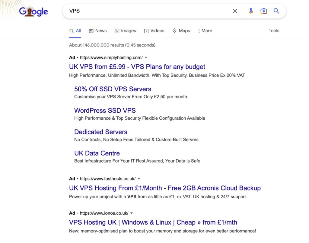 search ads