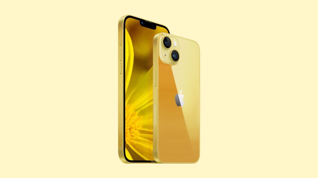 iphone14 yellow