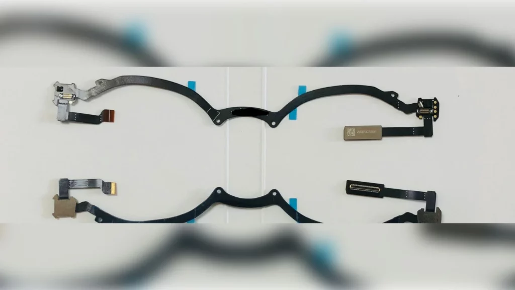 mr apple headset leaked ribbon cables