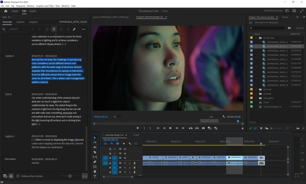 Premiere Text Based Editing03