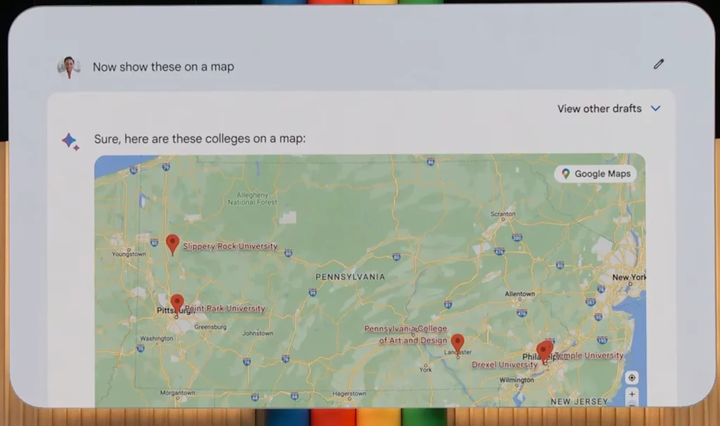 bard show map