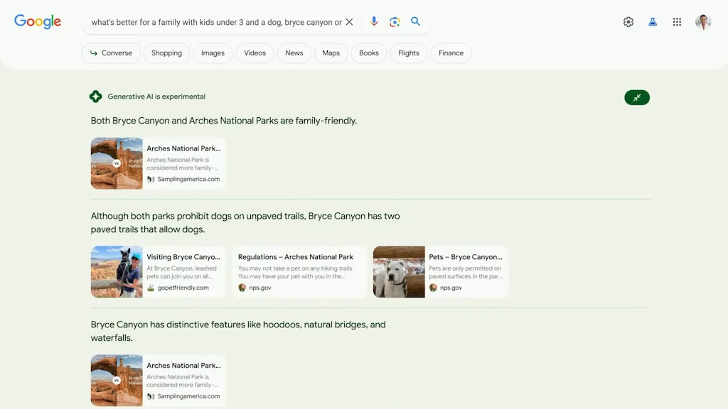 google new search1