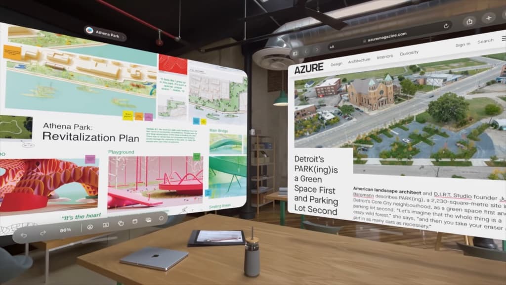 Apple Vision Pro UI 6