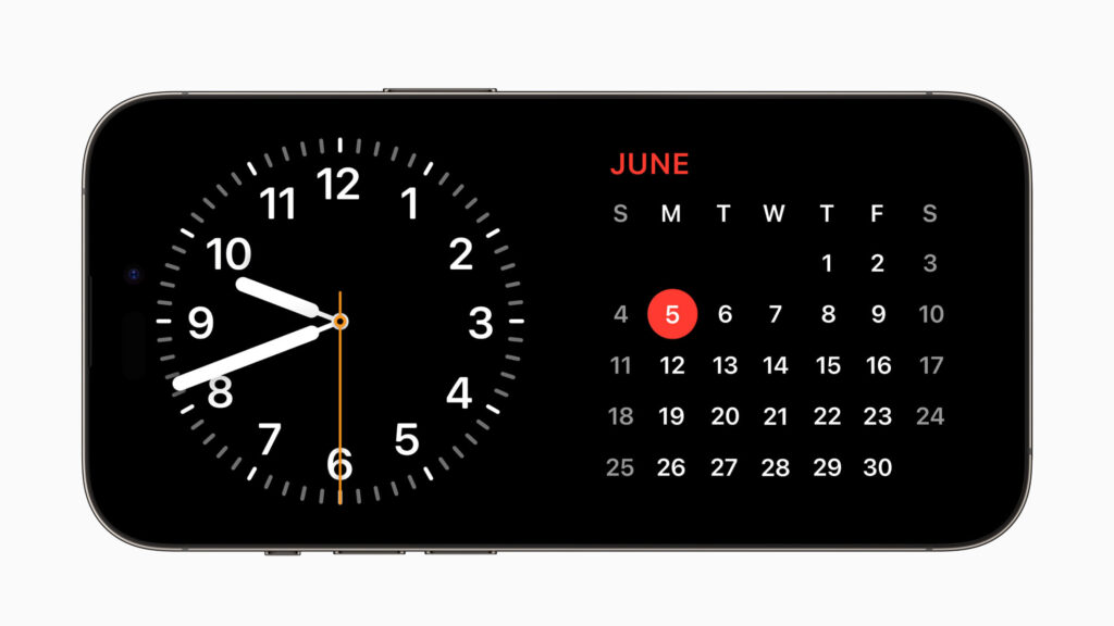 Apple WWDC23 iOS 17 StandBy Calendar 230605 big.jpg.large 2x