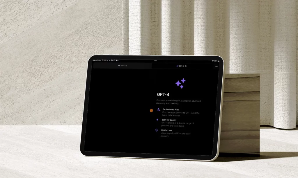 chatgpt ipad