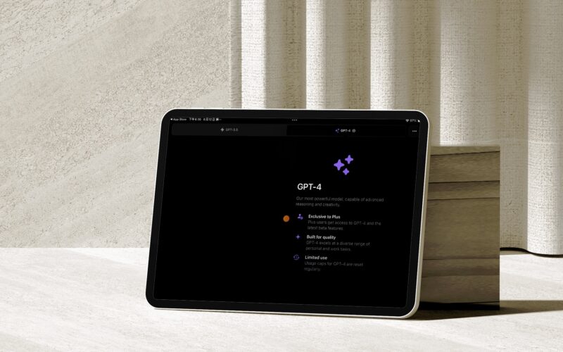 chatgpt ipad