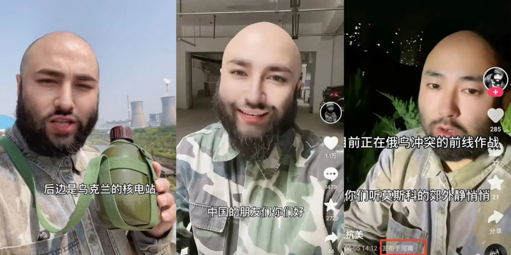 china russian solider