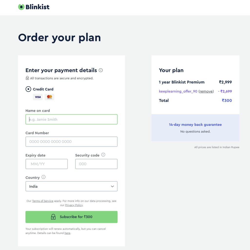 blinkist discount2