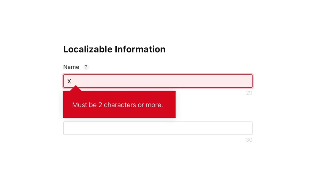 App Store character limit