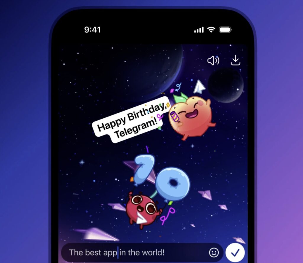 telegram story edit