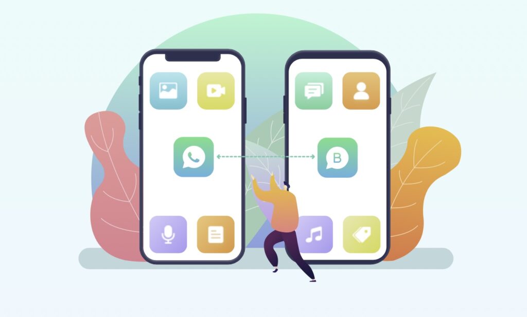 transfer whatsapp history
