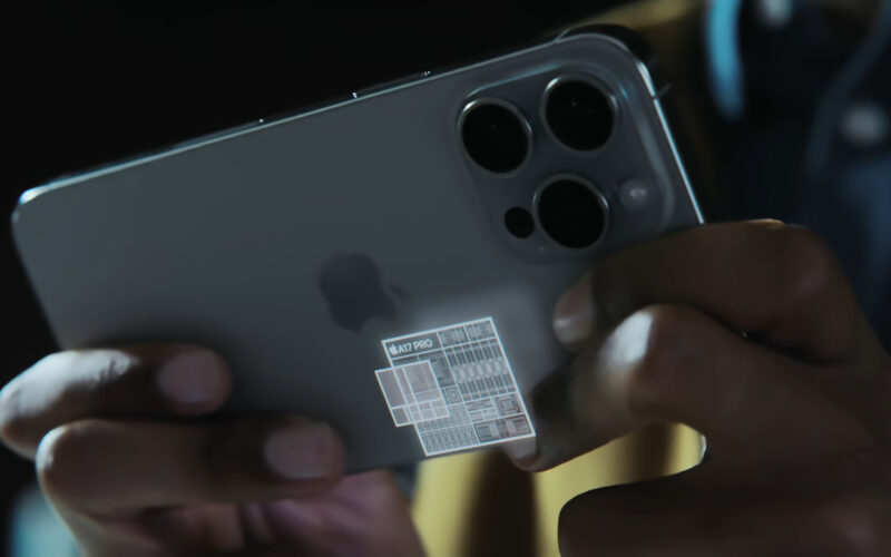 A17 Pro inside iPhone 15 Pro